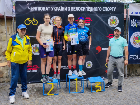Маунтенбайкери області переможці та призери чемпіонату України у Чернівцях