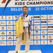 Юна хмельничанка здобу золото на чемпіонаті з European Kids 2023 Belgrade з тхеквондо ВТФ