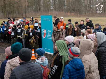 В Полонному відбулися змагання зі спортивного орієнтування в рамках загальнонаціонального проєкту «Всеукраїнські шкільні ліги пліч-о-пліч»