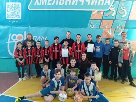 «Пліч-о-пліч всеукраїнські шкільні ліги» з футзалу відбулись у Староушицькій тергромаді