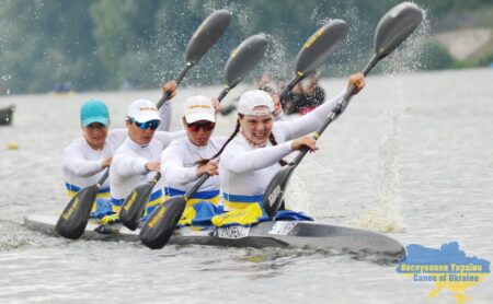 Успішний виступ на чемпіонаті України з веслування на байдарках і каное