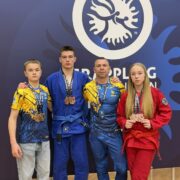Вихованці з Хмельниччини вибороли шість медалей на чемпіонаті Європи з греплінгу у Варшаві